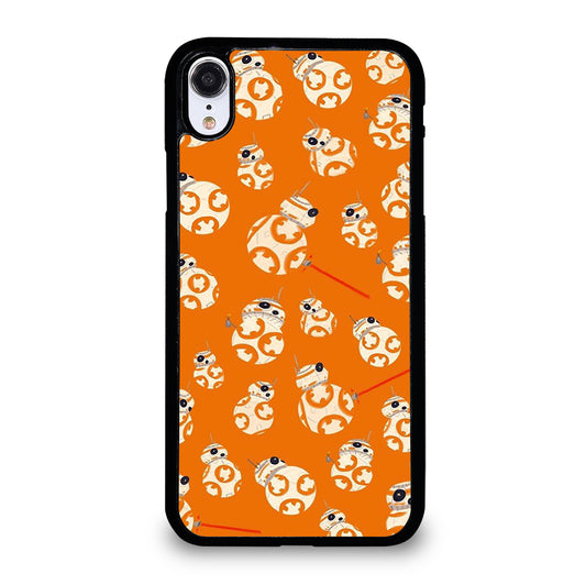 BB-8 DROID ROBOT STAR WARS PATTERN iPhone XR Case Cover