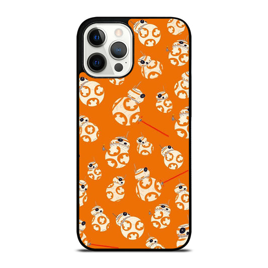 BB-8 DROID ROBOT STAR WARS PATTERN iPhone 12 Pro Max Case Cover
