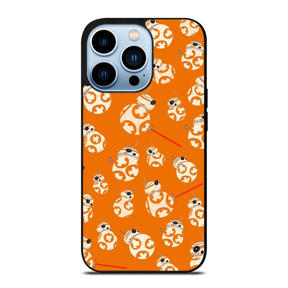 BB 8 DROID ROBOT STAR WARS PATTERN iPhone 13 Pro Max Case Cover