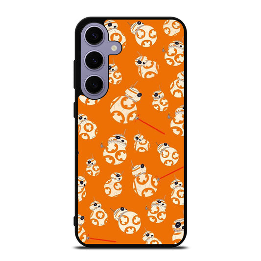 BB-8 DROID ROBOT STAR WARS PATTERN Samsung Galaxy S24 Plus Case Cover