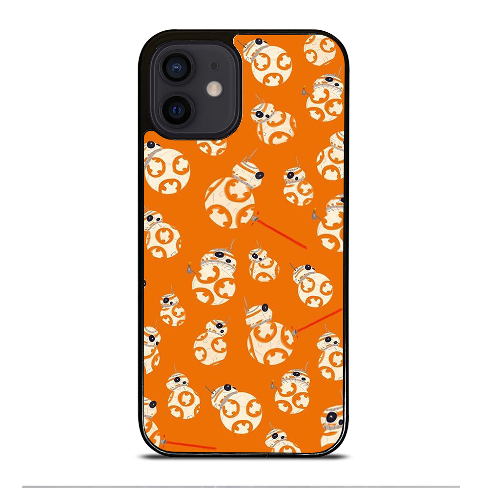 BB-8 DROID ROBOT STAR WARS PATTERN iPhone 12 Mini Case Cover