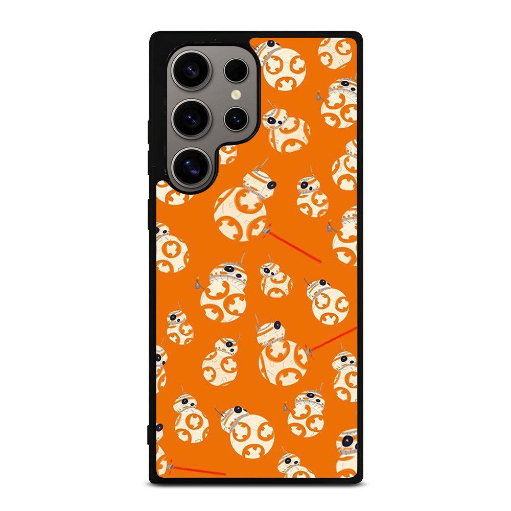 BB-8 DROID ROBOT STAR WARS PATTERN Samsung Galaxy S24 Ultra Case Cover