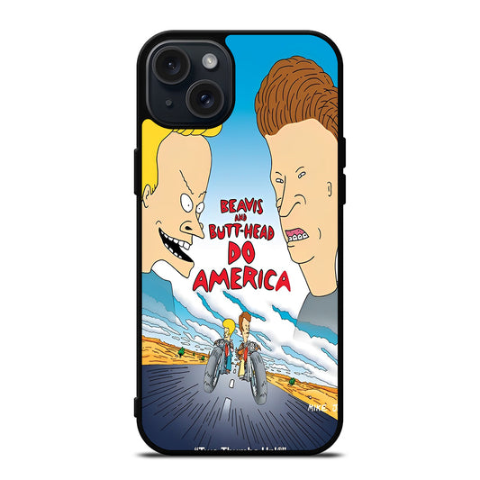 BEAVIS AND BUTT-HEAD CARTOON SERIES iPhone 15 Plus Case Cover