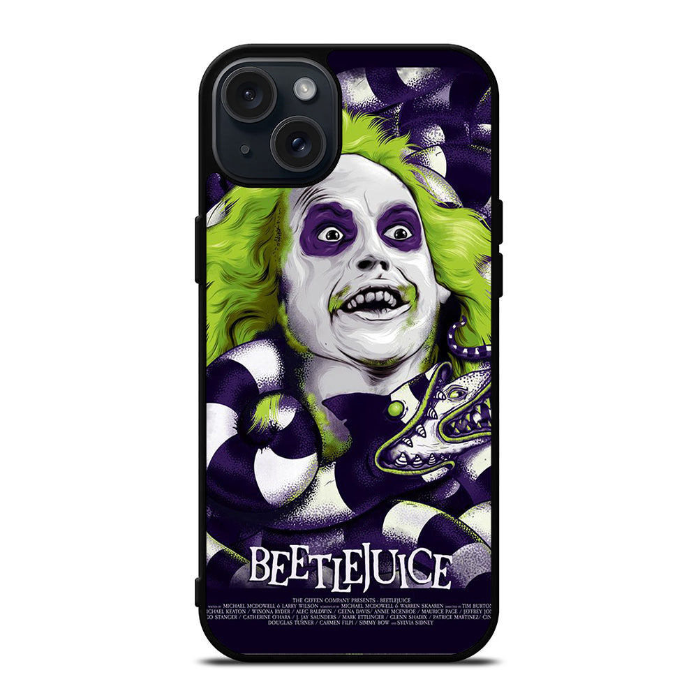 BEETLEJUICE TIM BURTON 2 iPhone 15 Plus Case Cover