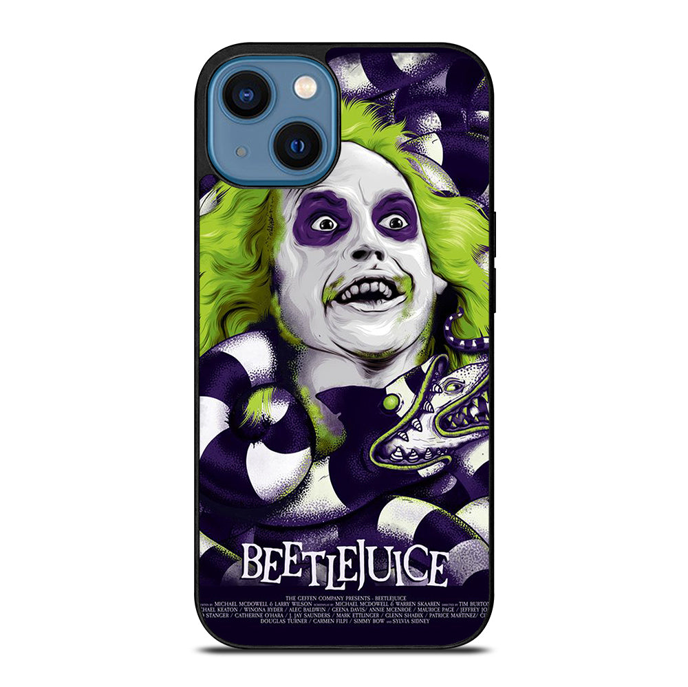 BEETLEJUICE TIM BURTON 2 iPhone 14 Case Cover