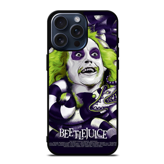 BEETLEJUICE TIM BURTON 2 iPhone 15 Pro Max Case Cover