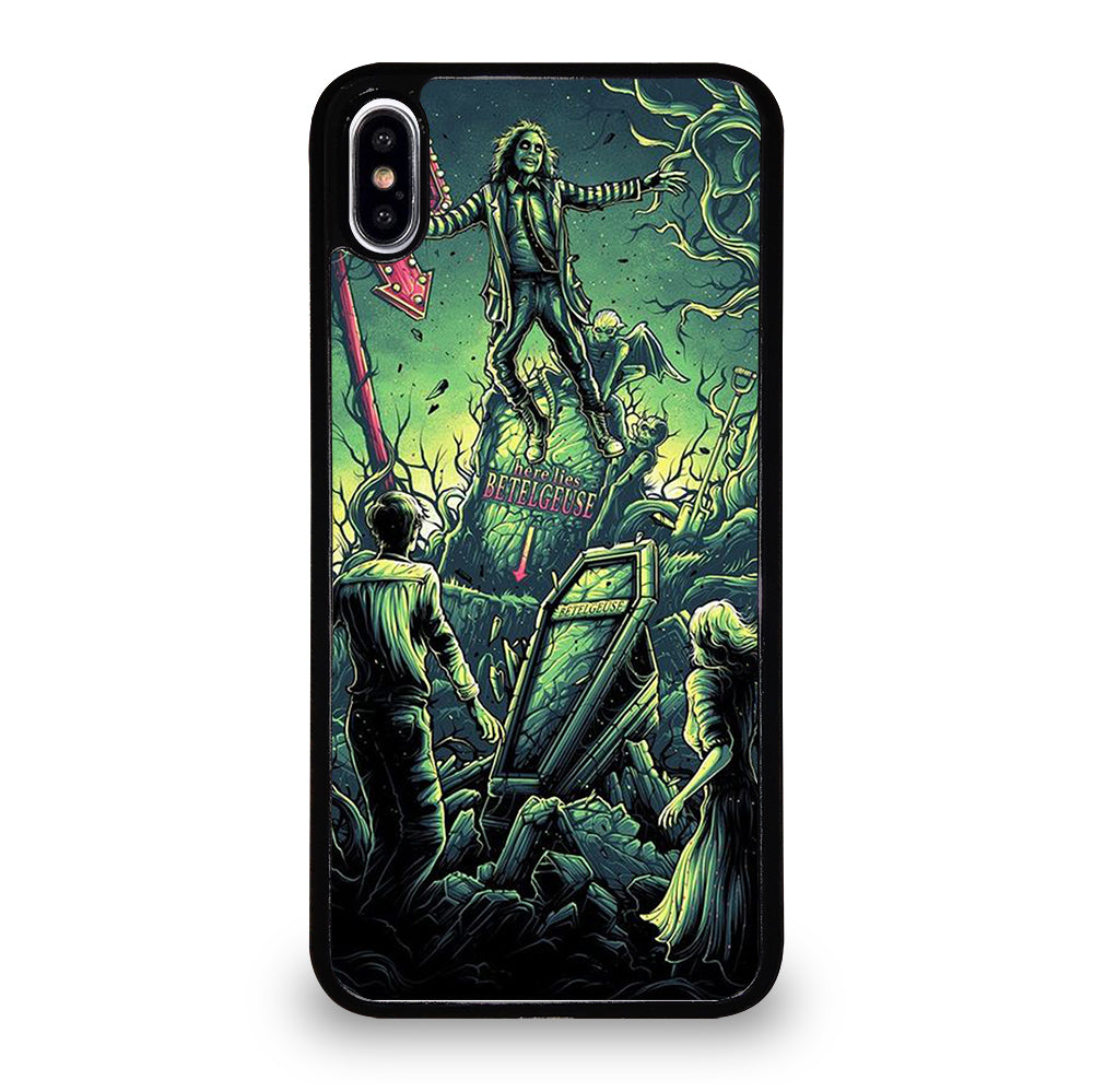 BEETLEJUICE TIM BURTON CARTOON 2 iPhone XS Max Case Cover