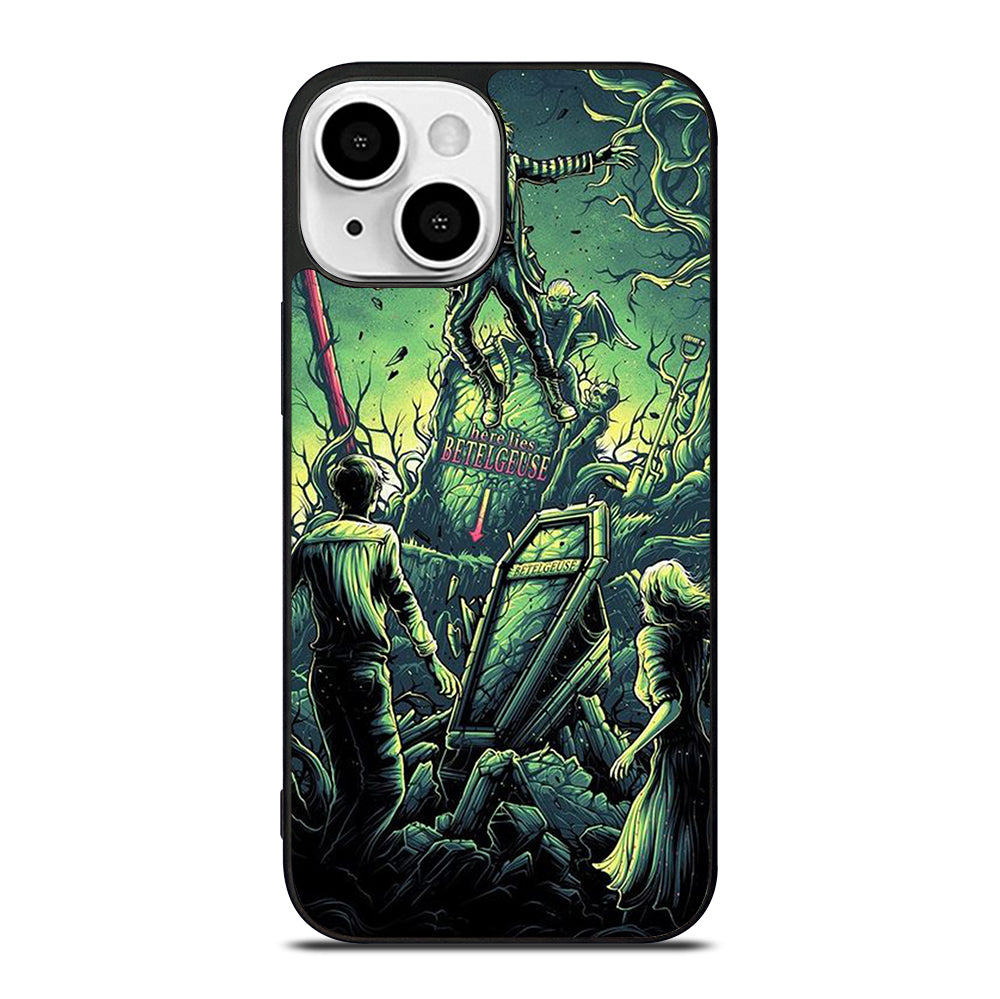 BEETLEJUICE TIM BURTON CARTOON 2 iPhone 13 Mini Case Cover