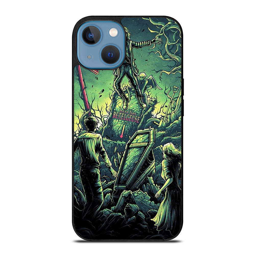BEETLEJUICE TIM BURTON CARTOON 2 iPhone 13 Case Cover