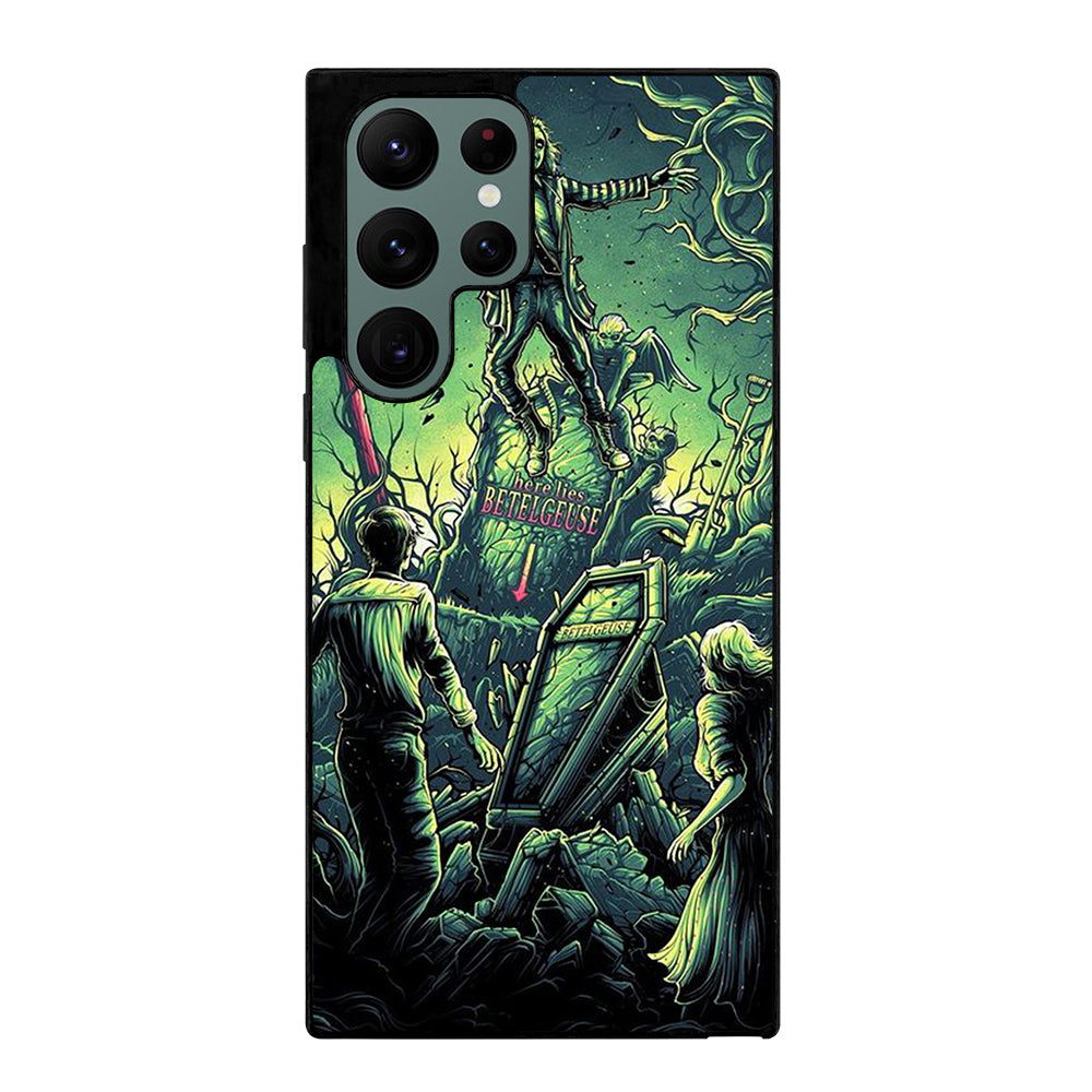BEETLEJUICE TIM BURTON CARTOON 2 Samsung Galaxy S22 Ultra Case Cover