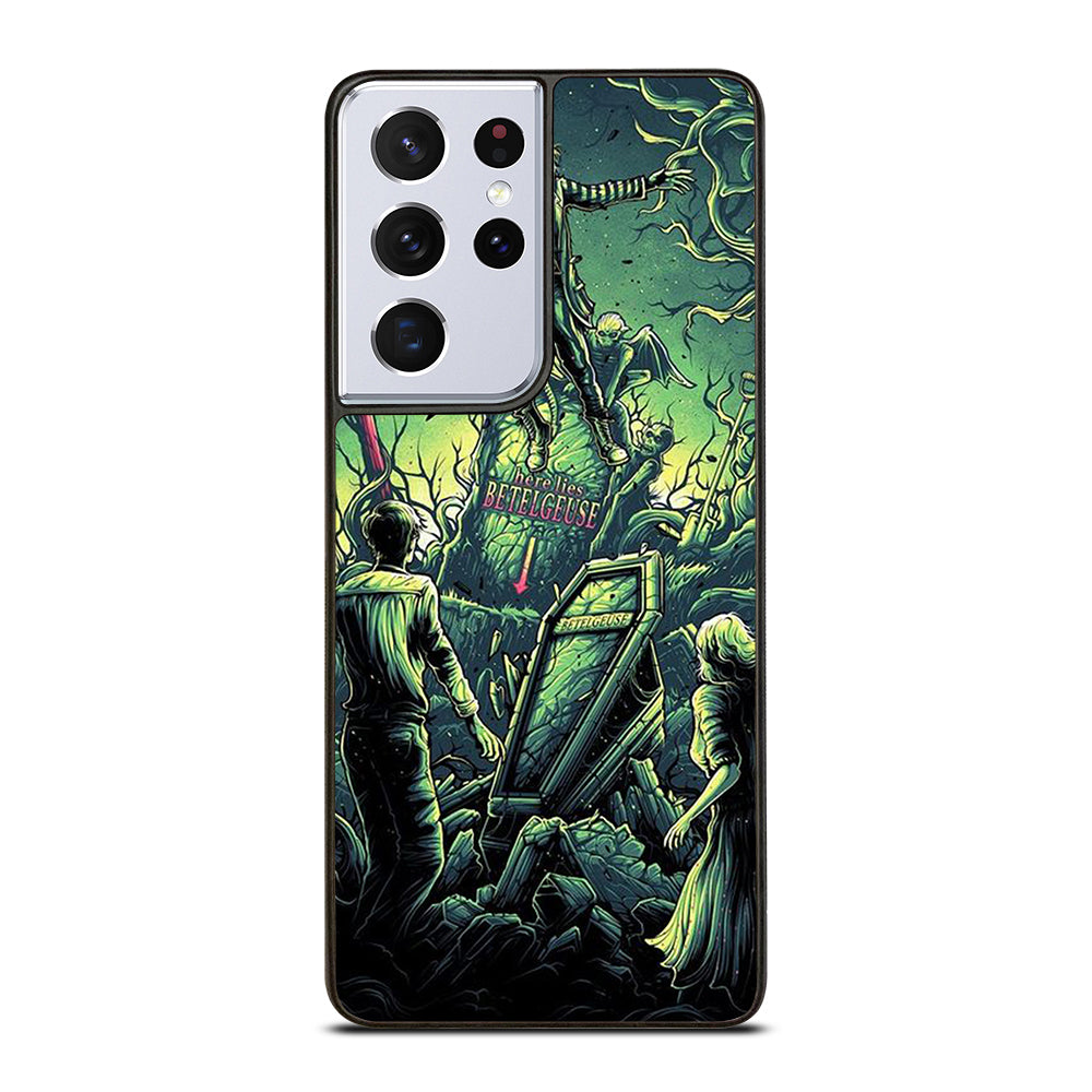 BEETLEJUICE TIM BURTON CARTOON 2 Samsung Galaxy S21 Ultra Case Cover