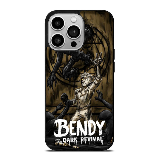 BENDY AND THE DARK REVIVAL ART iPhone 14 Pro Case Cover
