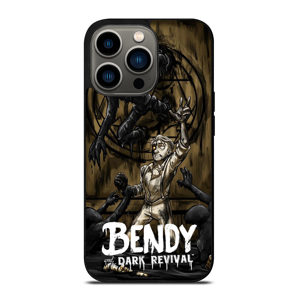 BENDY AND THE DARK REVIVAL ART iPhone 13 Pro Case Cover