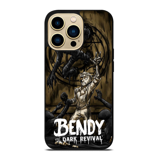 BENDY AND THE DARK REVIVAL ART iPhone 14 Pro Max Case Cover