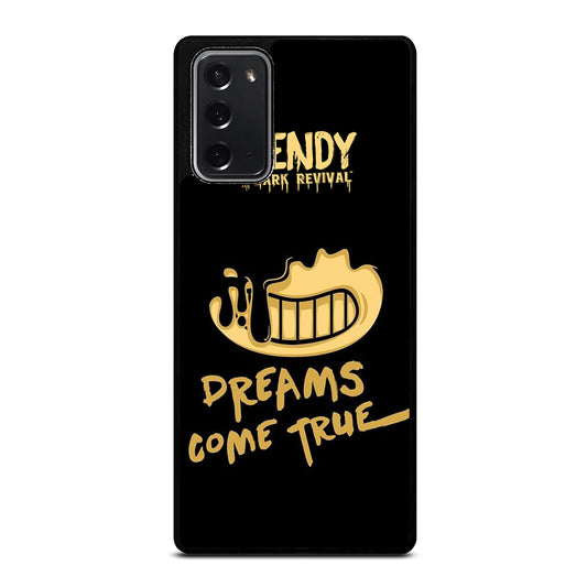 BENDY AND THE DARK REVIVAL QUOTE Samsung Galaxy Note 20 Case Cover