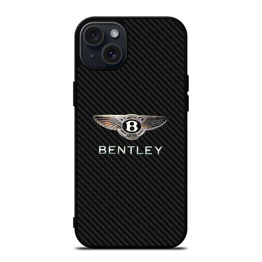 BENTLEY CARBON LOGO iPhone 15 Plus Case Cover