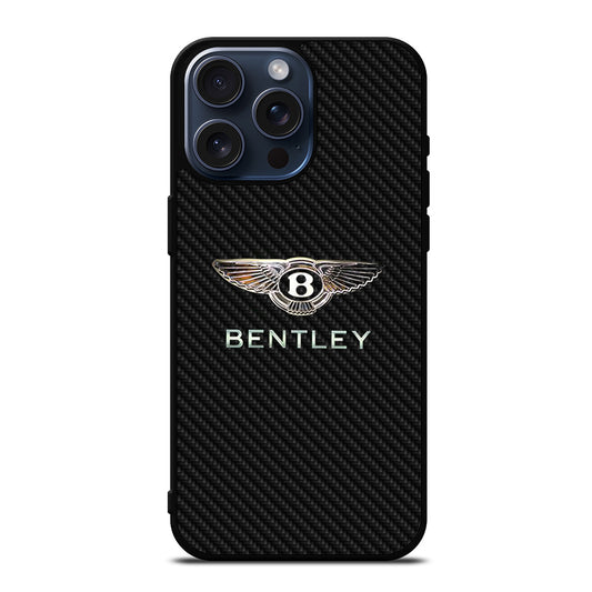 BENTLEY CARBON LOGO iPhone 15 Pro Max Case Cover