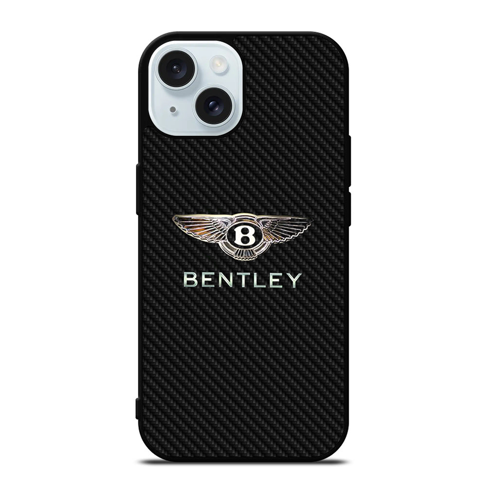 BENTLEY CARBON LOGO iPhone 15 Case Cover