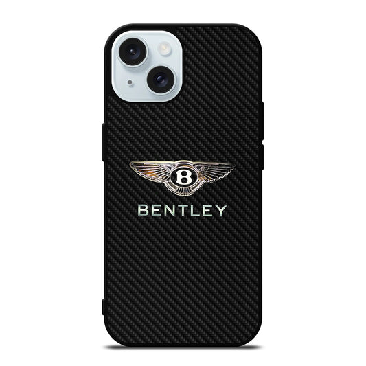 BENTLEY CARBON LOGO iPhone 15 Case Cover