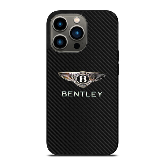 BENTLEY CARBON LOGO iPhone 13 Pro Case Cover