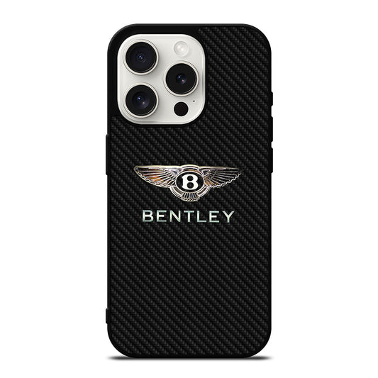 BENTLEY CARBON LOGO iPhone 15 Pro Case Cover