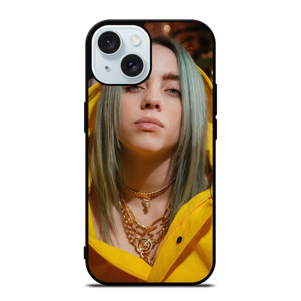 BILLIE EILISH FACE iPhone 15 Case Cover