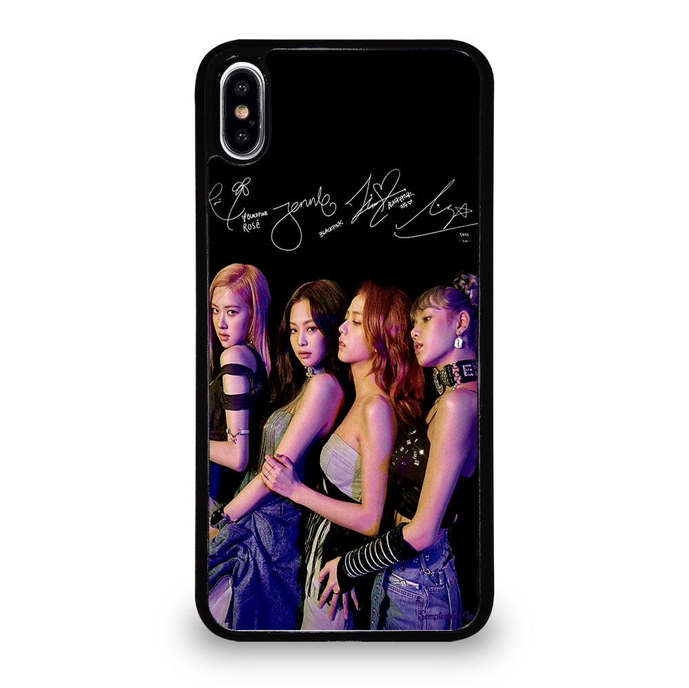 BLACKPINK KPOP SIGNATURE iPhone XS Max Case Cover