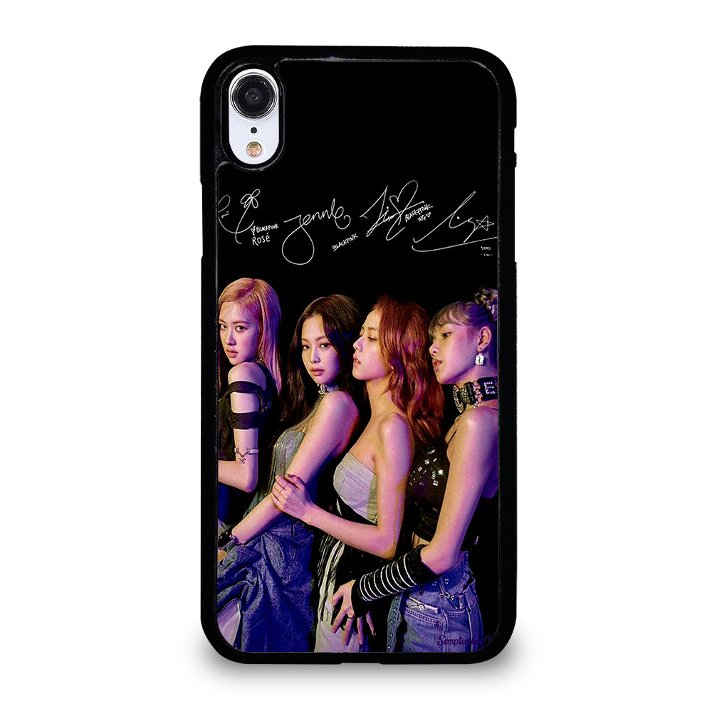BLACKPINK KPOP SIGNATURE iPhone XR Case Cover