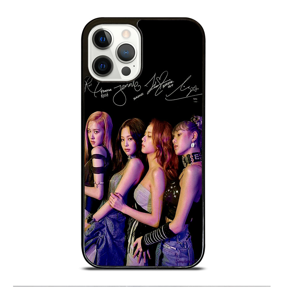 BLACKPINK KPOP SIGNATURE iPhone 12 Pro Case Cover