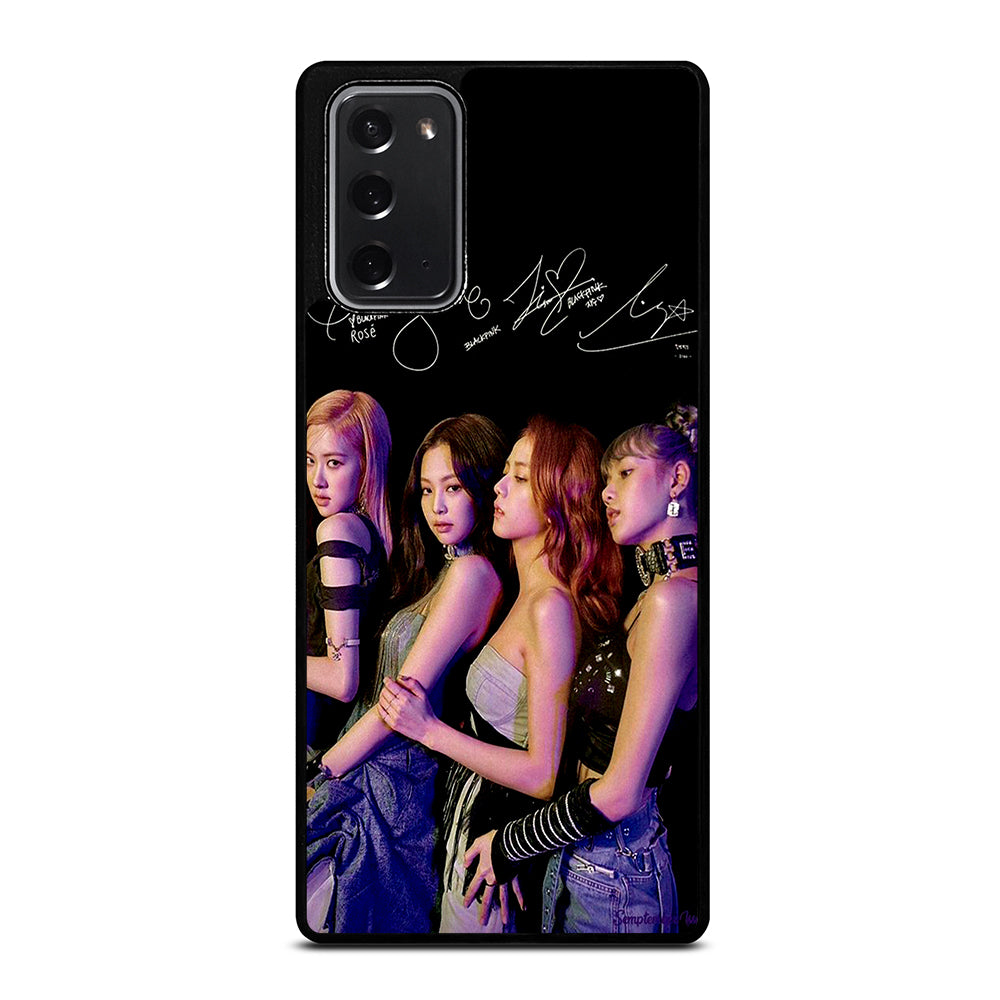 BLACKPINK KPOP SIGNATURE Samsung Galaxy Note 20 Case Cover