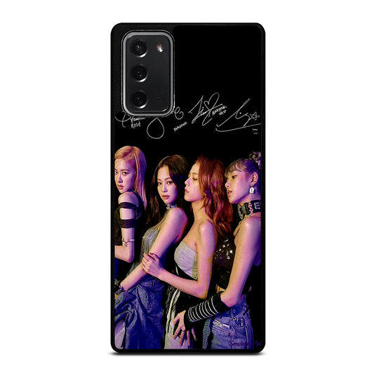 BLACKPINK KPOP SIGNATURE Samsung Galaxy Note 20 Case Cover