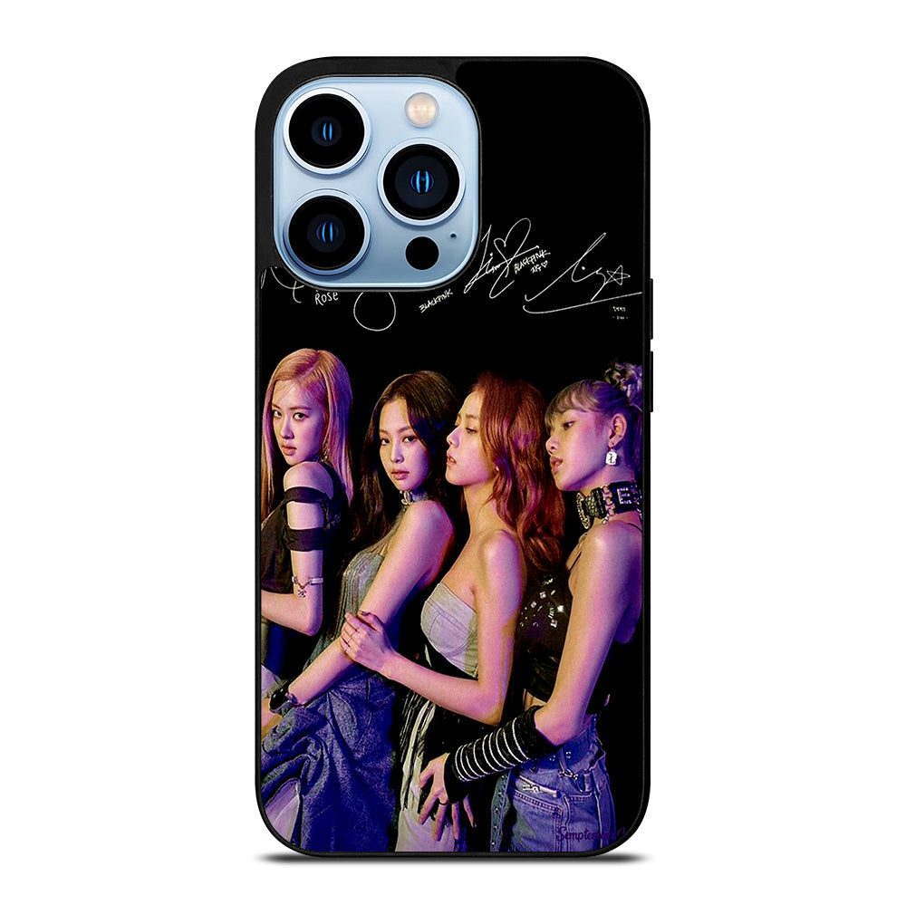 BLACKPINK KPOP SIGNATURE iPhone 13 Pro Max Case Cover