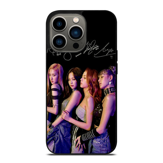 BLACKPINK KPOP SIGNATURE iPhone 13 Pro Case Cover
