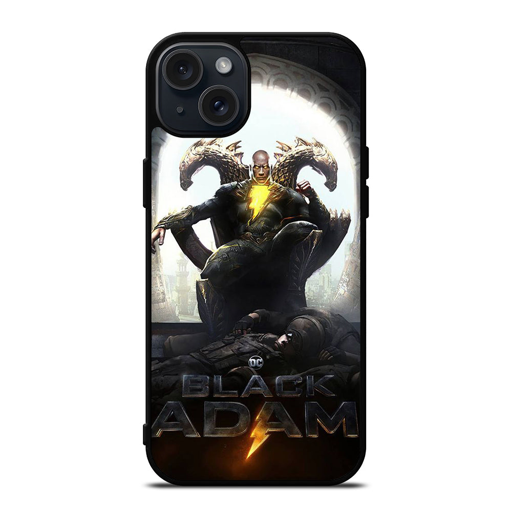 BLACK ADAM DC iPhone 15 Plus Case Cover