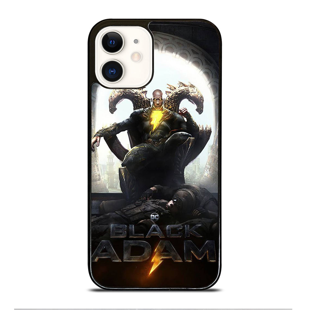 BLACK ADAM DC iPhone 12 Case Cover