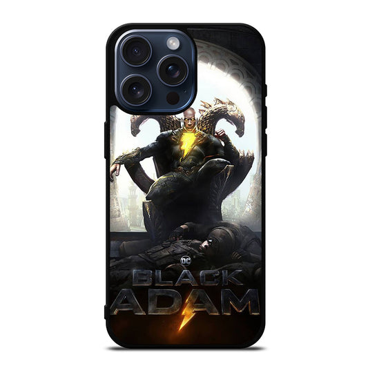 BLACK ADAM DC iPhone 15 Pro Max Case Cover
