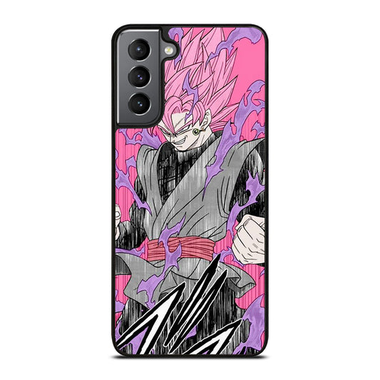 BLACK GOKU DRAGON BALL ART Samsung Galaxy S21 Plus Case Cover