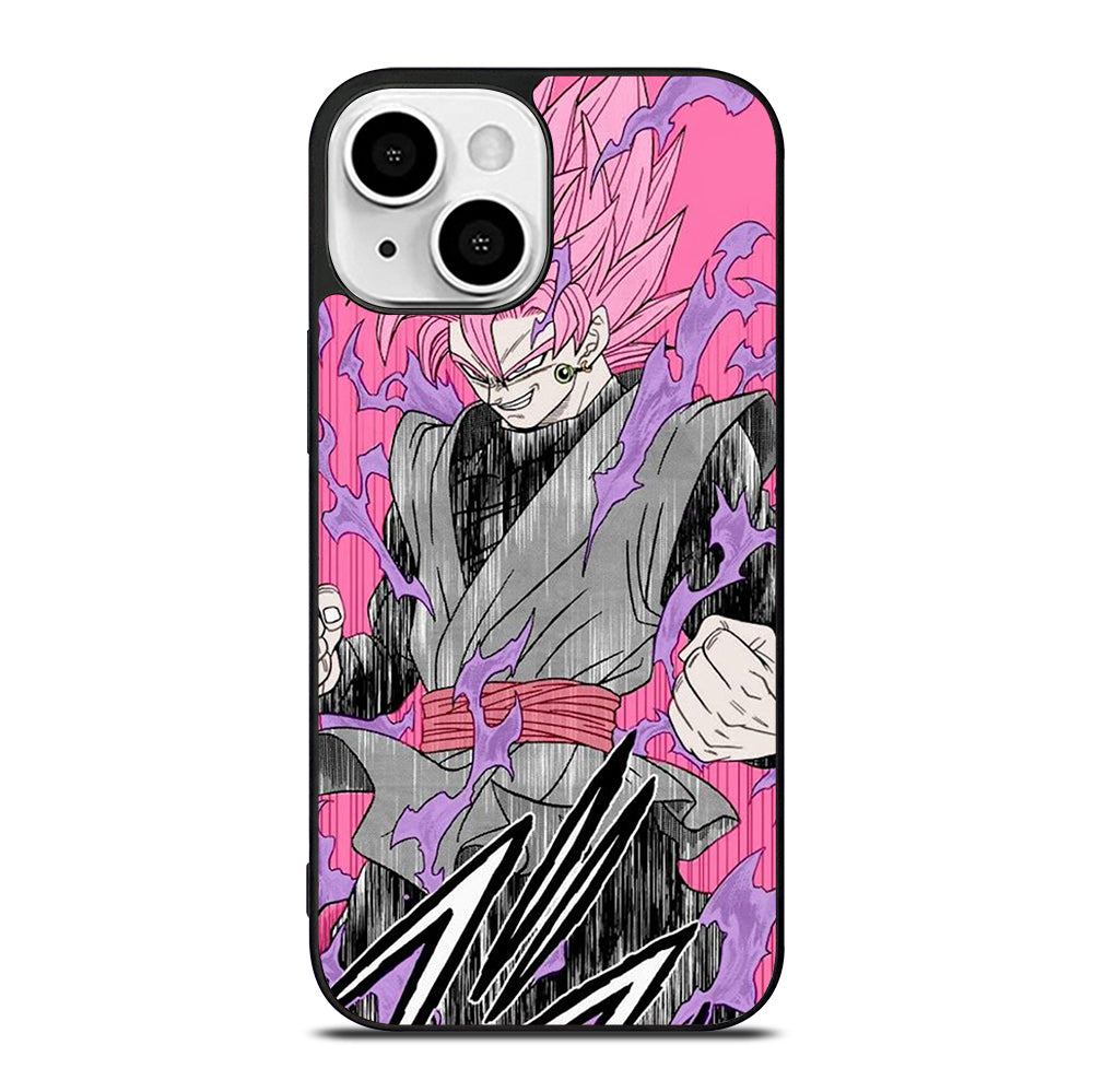 BLACK GOKU DRAGON BALL ART iPhone 13 Mini Case Cover