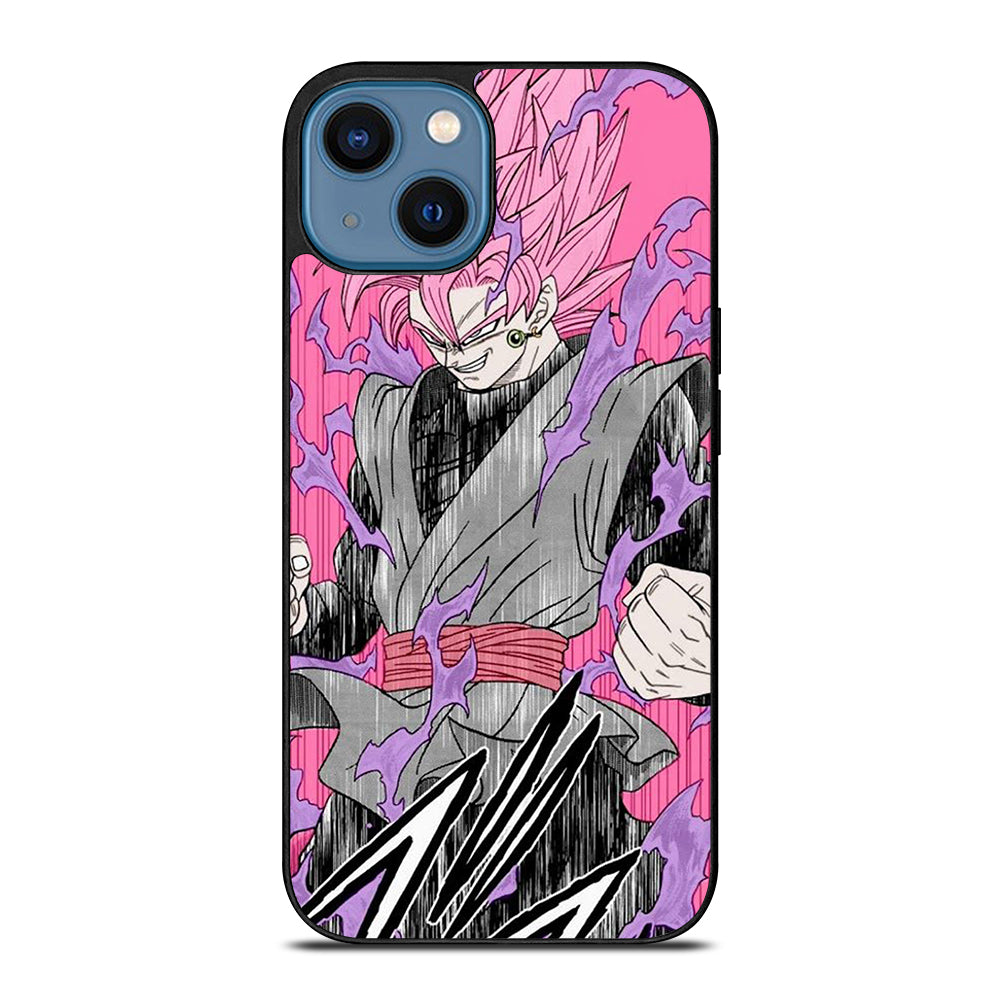 BLACK GOKU DRAGON BALL ART iPhone 14 Case Cover