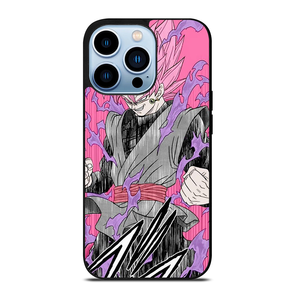 BLACK GOKU DRAGON BALL ART iPhone 13 Pro Max Case Cover