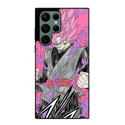 BLACK GOKU DRAGON BALL ART Samsung Galaxy S22 Ultra Case Cover