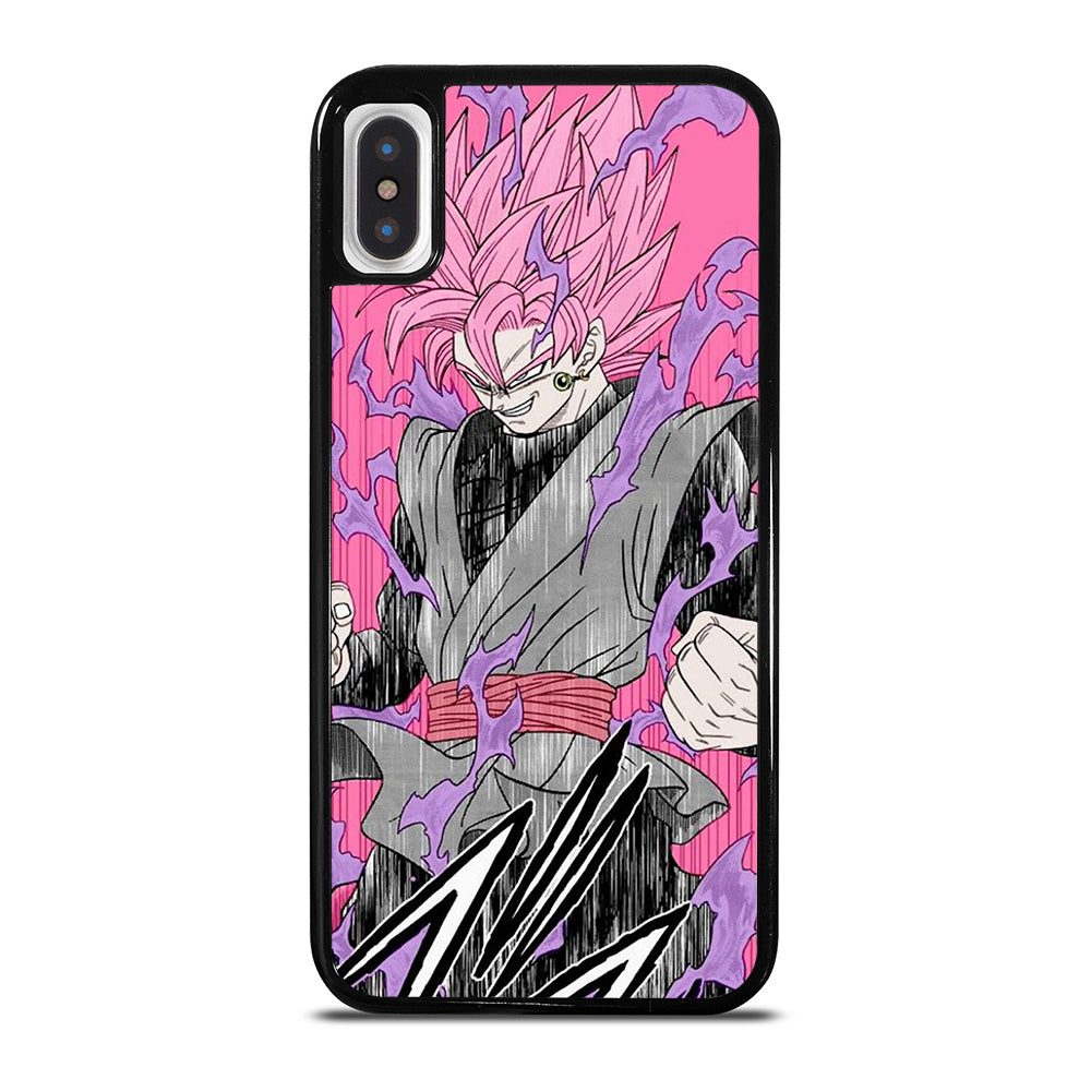 BLACK GOKU DRAGON BALL ART iPhone X / XS Case Cover