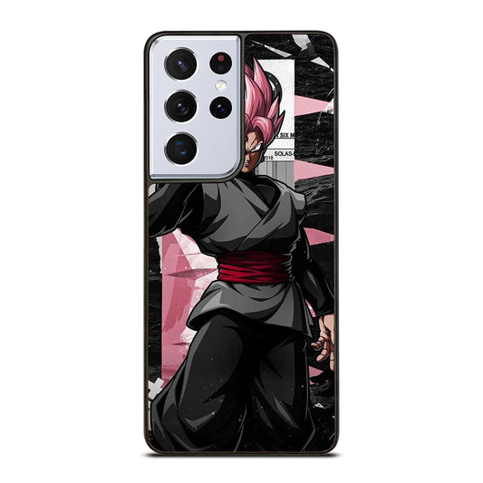 BLACK GOKU DRAGON BALL SSJ ROSE Samsung Galaxy S21 Ultra Case Cover