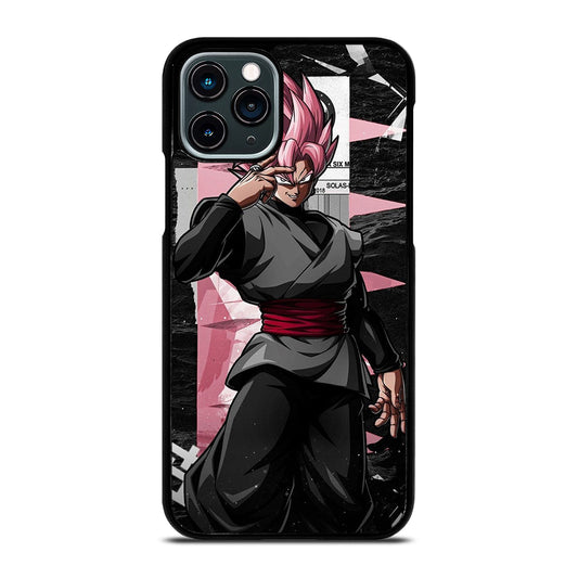 BLACK GOKU DRAGON BALL SSJ ROSE iPhone 11 Pro Case Cover