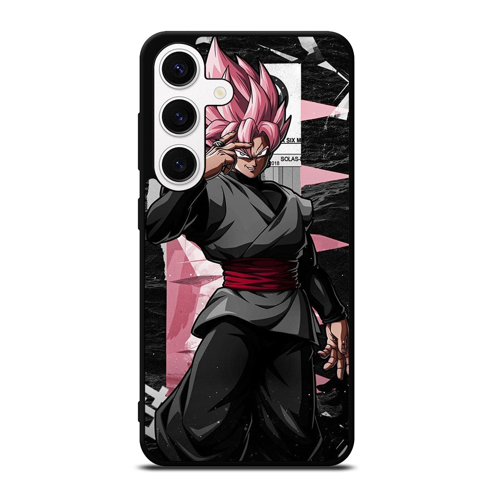 BLACK GOKU DRAGON BALL SSJ ROSE Samsung Galaxy S24 Case Cover