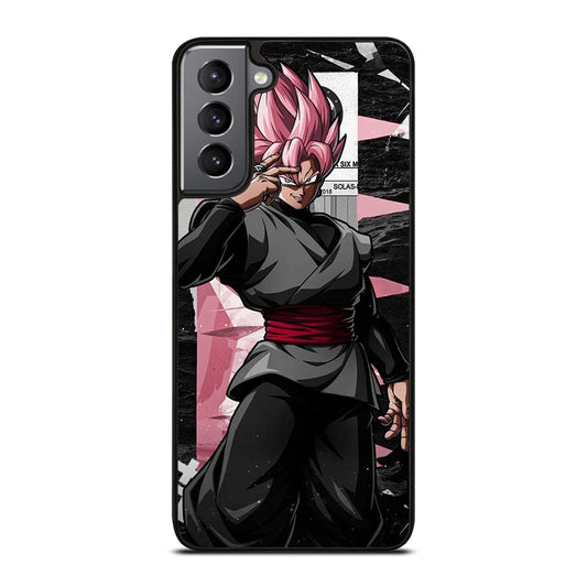 BLACK GOKU DRAGON BALL SSJ ROSE Samsung Galaxy S21 Plus Case Cover