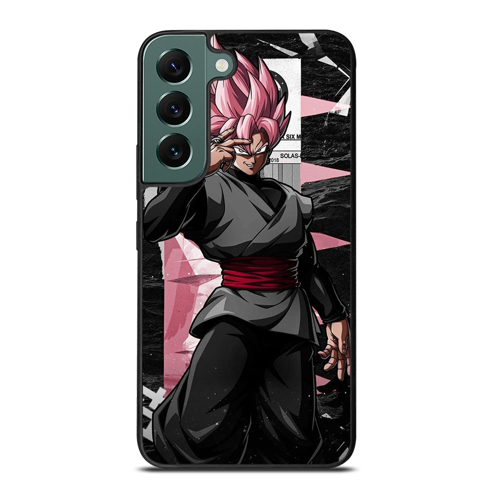BLACK GOKU DRAGON BALL SSJ ROSE Samsung Galaxy S22 Case Cover