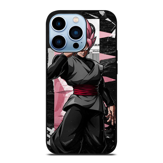 BLACK GOKU DRAGON BALL SSJ ROSE iPhone 13 Pro Max Case Cover