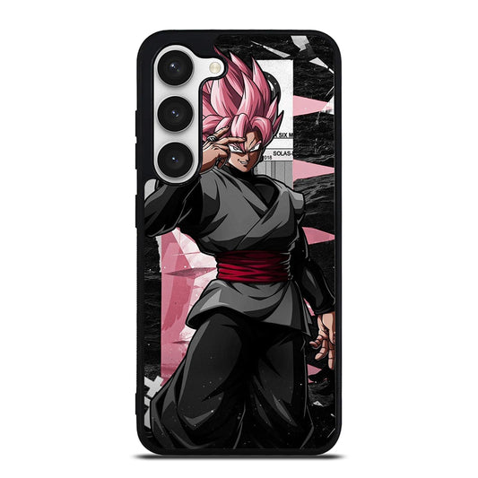 BLACK GOKU DRAGON BALL SSJ ROSE Samsung Galaxy S23 Case Cover