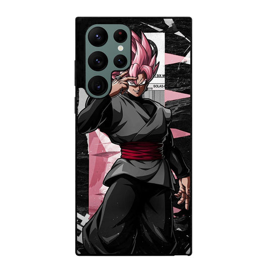 BLACK GOKU DRAGON BALL SSJ ROSE Samsung Galaxy S22 Ultra Case Cover